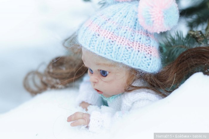 Маришка. Зимняя сказка — Куклы Реборн (Reborn): работы мастеров (фото 6)