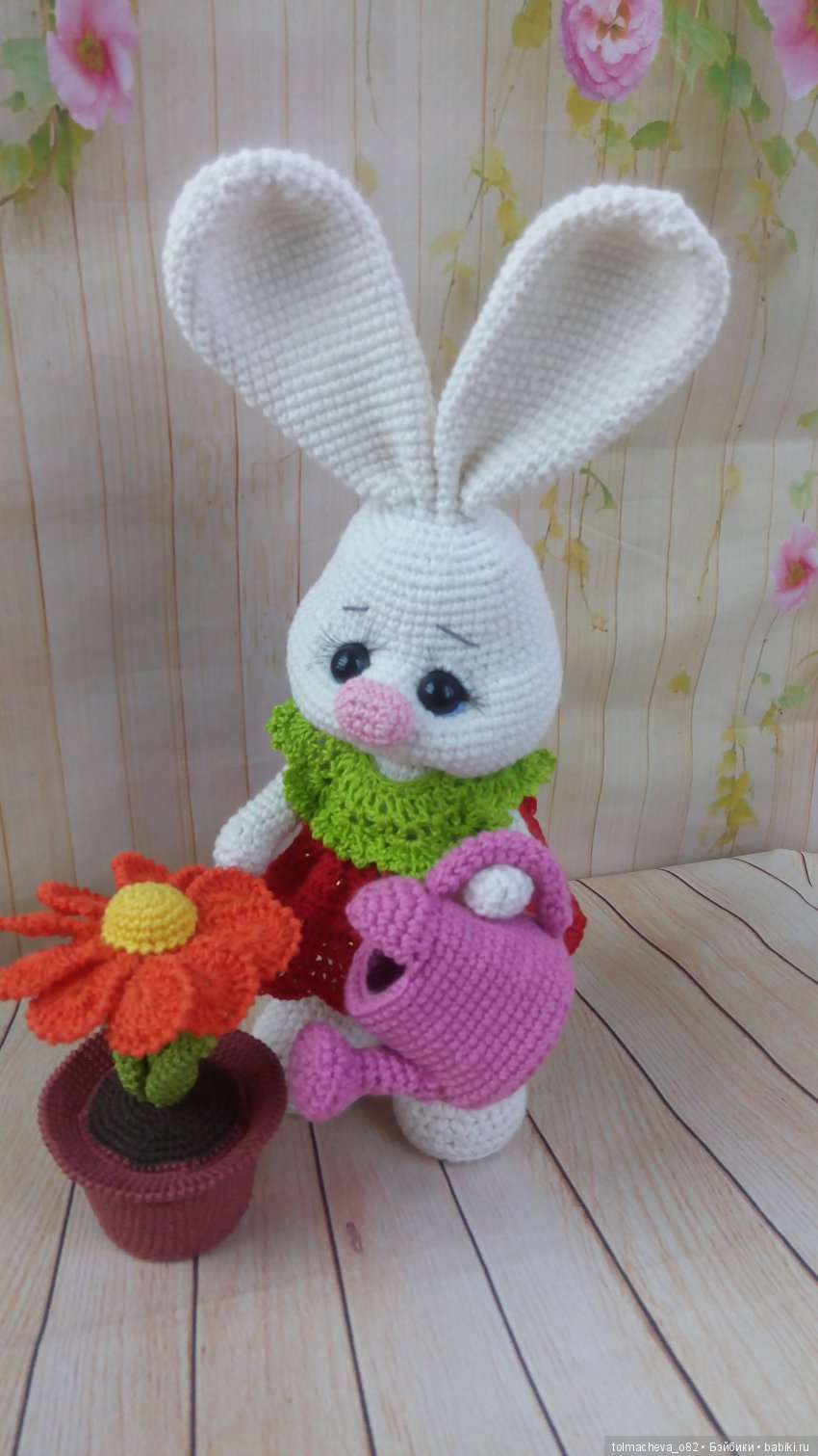 Влюбленные зайки — Вязаные игрушки и амигуруми: крючком (фото 3)