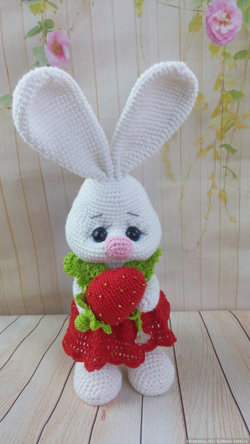 Влюбленные зайки — Вязаные игрушки и амигуруми: крючком (фото 8)