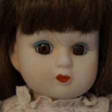 Фарфоровая кукла из 60-х
