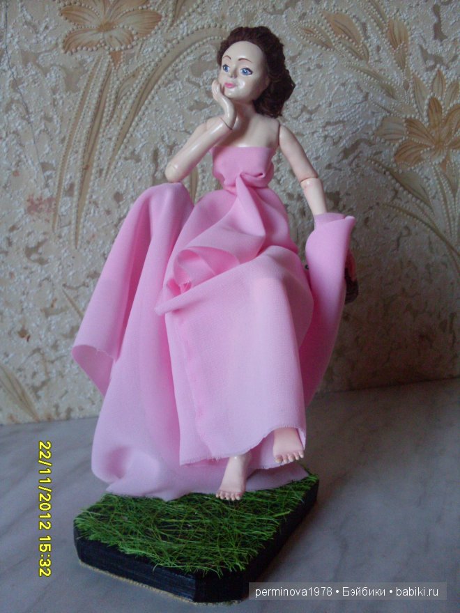 Шарнирные авторские куклы из папье-маше и самозатвердевающего пластика Стёпиной Людмилы (фото 3)