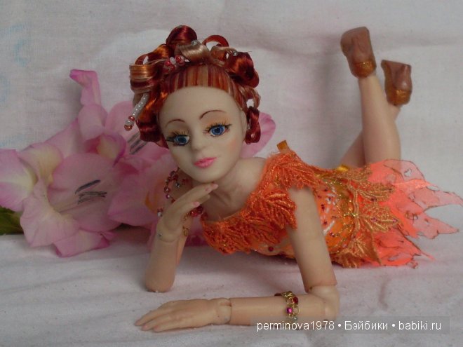 Шарнирные авторские куклы из полимерного пластика Стёпиной Людмилы