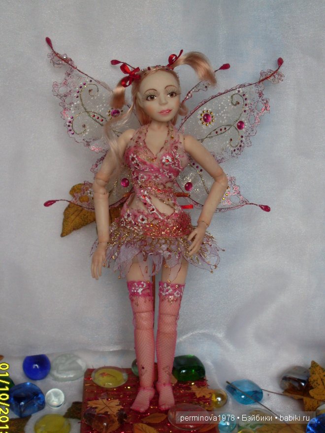 Шарнирные авторские куклы из полимерного пластика Стёпиной Людмилы