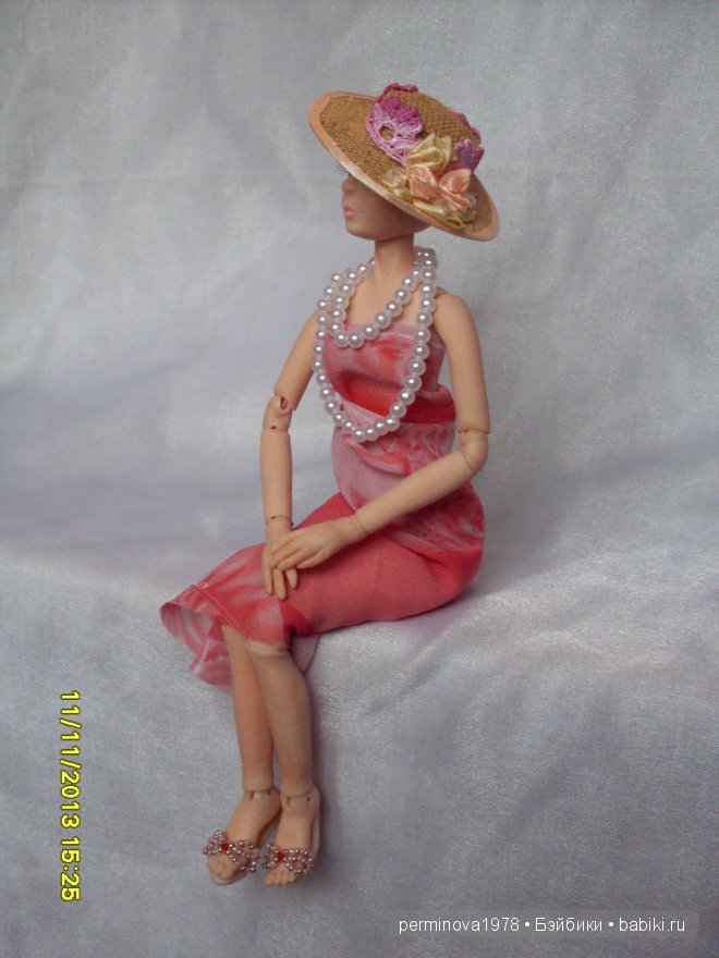 Шарнирная авторская кукла Стёпиной Людмилы