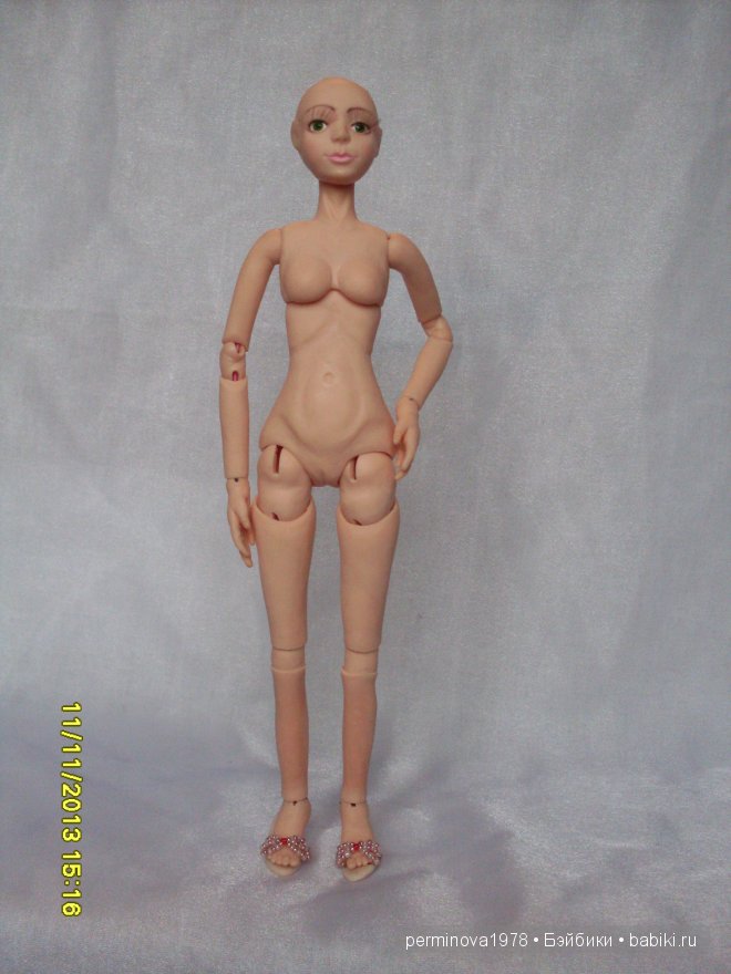 Шарнирная авторская кукла Стёпиной Людмилы