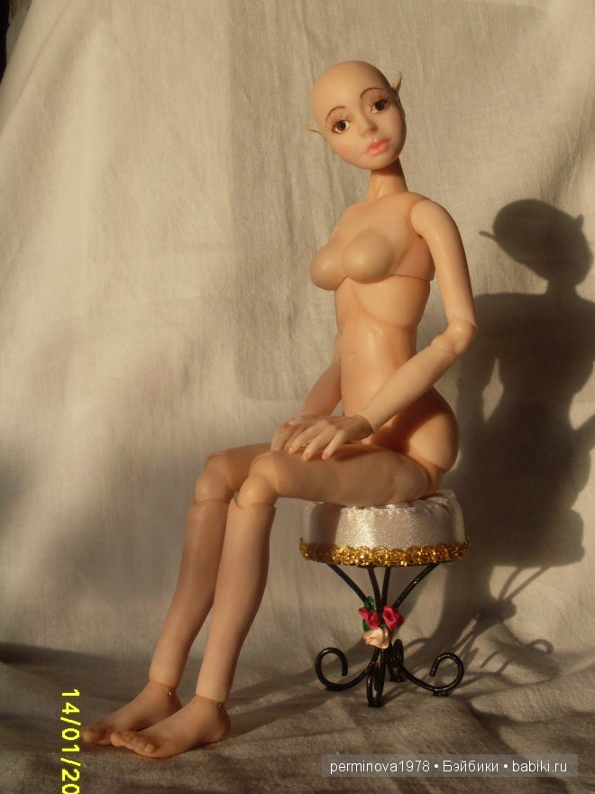 Лорана Золотой Полководец, авторская шарнирная кукла (фото 10)