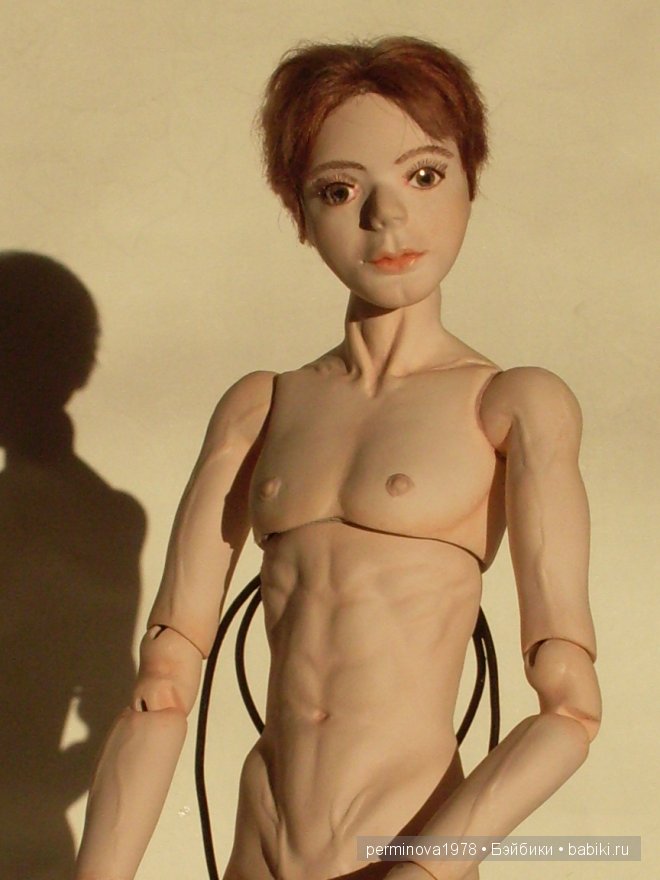 Новый парень. Авторская кукла (фото 10)