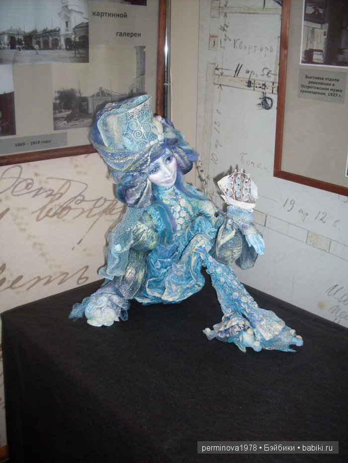 Выставка Кукольные фантазии в Острогожске 2015