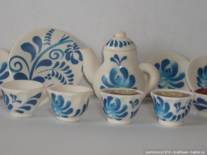 Миниатюра для кукол. Блины (фото 3)