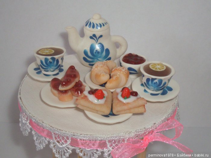 Миниатюра для кукол. Блины (фото 10)