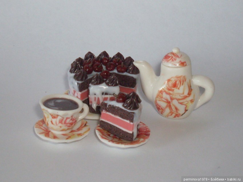 Вкус летних ягод — Кукольная миниатюра своими руками: еда (фото 9)