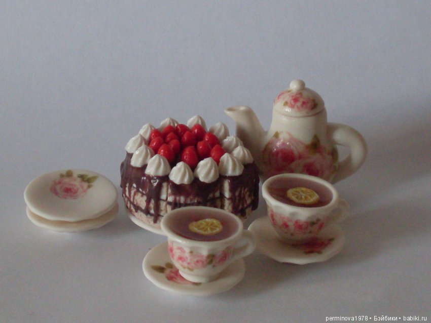 Вкус летних ягод — Кукольная миниатюра своими руками: еда (фото 2)