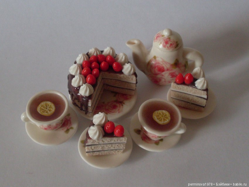 Вкус летних ягод — Кукольная миниатюра своими руками: еда (фото 6)