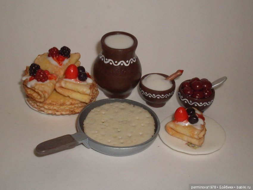 "Румяные блины" игровой набор для кукол (фото 10)