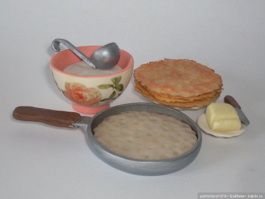 "Румяные блины" игровой набор для кукол (фото 3)