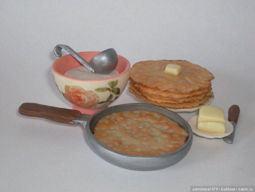 "Румяные блины" игровой набор для кукол (фото 4)