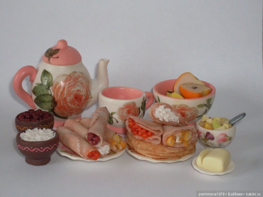 "Румяные блины" игровой набор для кукол (фото 5)
