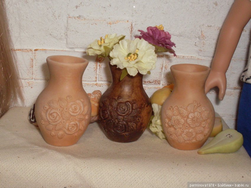 Керамическая посуда для кукол. Часть 2 (фото 7)