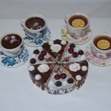 Как я "пеку" кукольные торты. МК