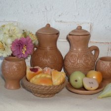Керамическая посуда для кукол. Как я это делаю