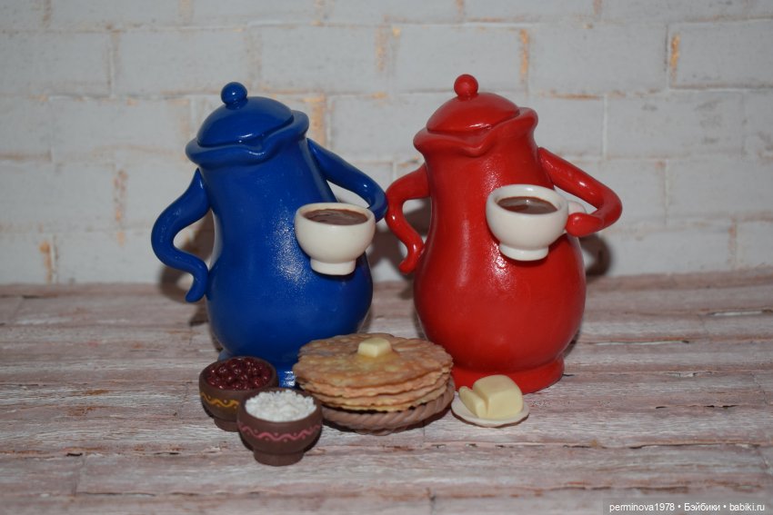 "С добрым утречком" М.К по лепке весёлого чайника | Бэйбики "С добрым утречком" М.К по лепке весёлого чайника
