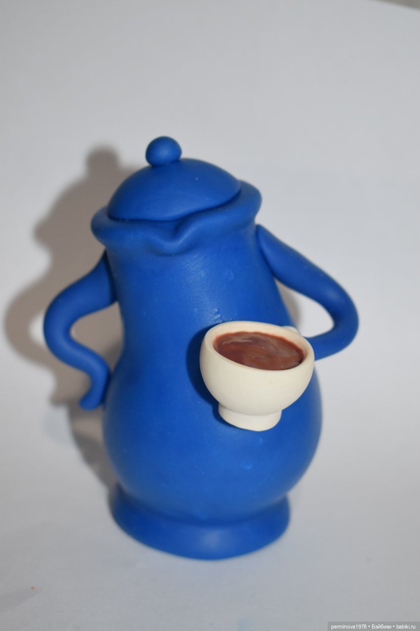 "С добрым утречком" М.К по лепке весёлого чайника | Бэйбики "С добрым утречком" М.К по лепке весёлого чайника