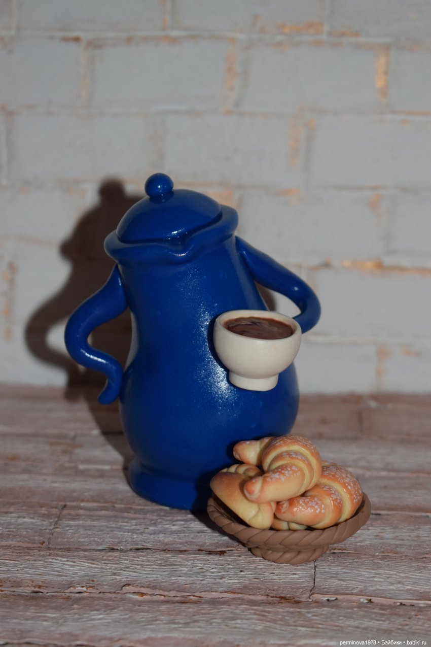 "С добрым утречком" М.К по лепке весёлого чайника | Бэйбики "С добрым утречком" М.К по лепке весёлого чайника