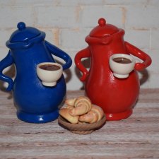 "С добрым утречком" М.К по лепке весёлого чайника