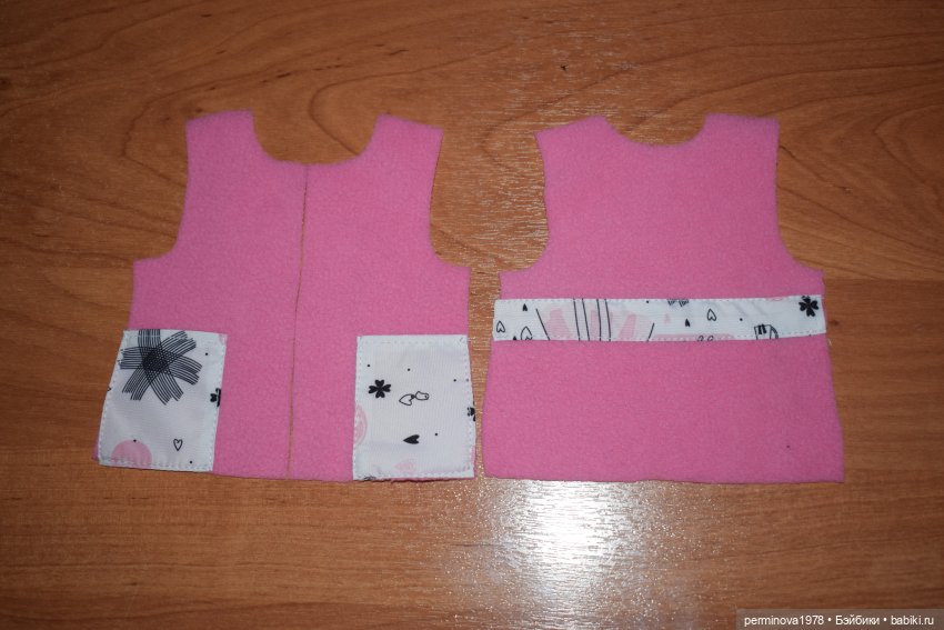 "Принцесса Анастасия и котята" М.К. по пошиву двусторонней жилетки (фото 6)