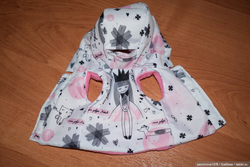 "Принцесса Анастасия и котята" М.К. по пошиву двусторонней жилетки