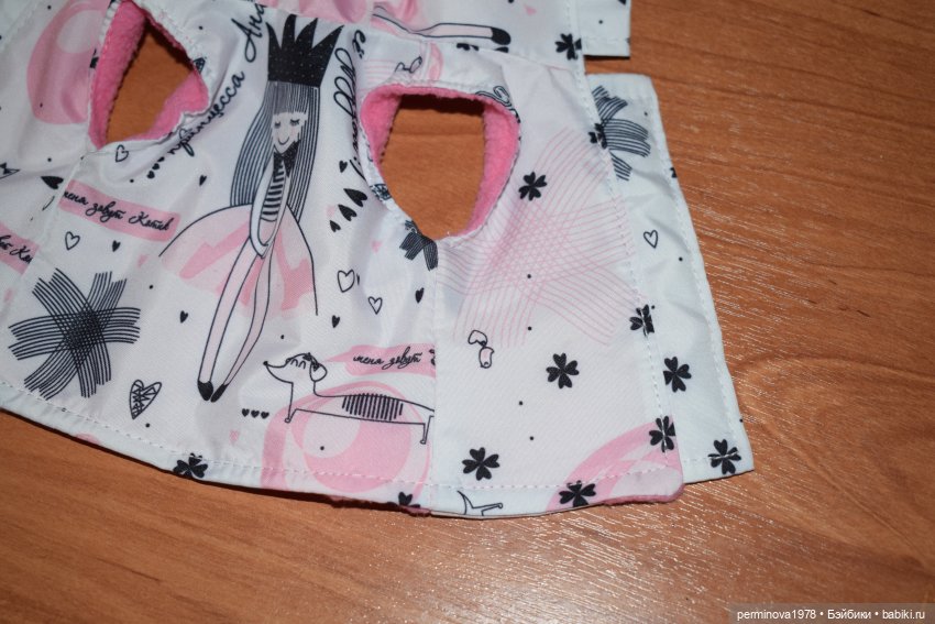 "Принцесса Анастасия и котята" М.К. по пошиву двусторонней жилетки