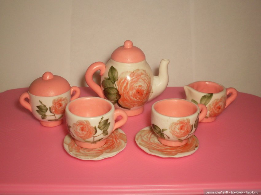 Чайные сервизы для кукол | Бэйбики Чайные сервизы для кукол — Кукольная миниатюра своими руками: еда