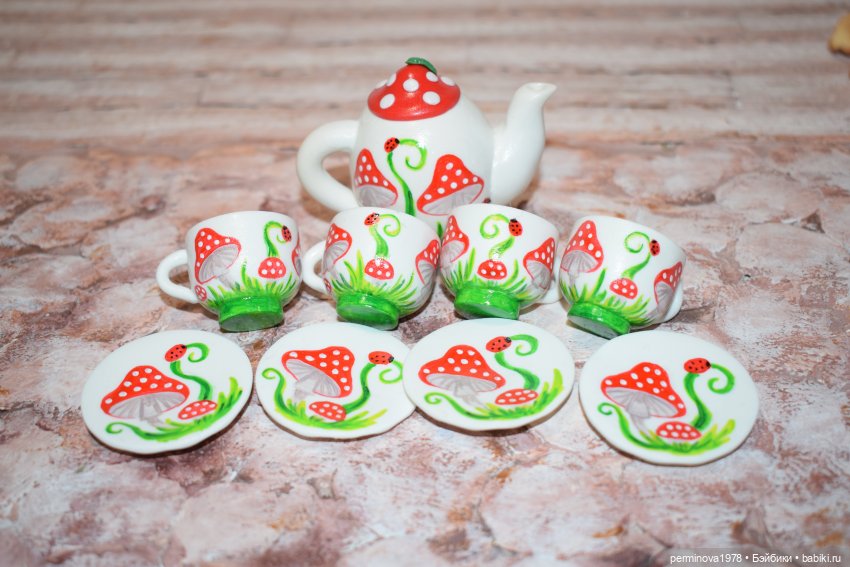 Чайные сервизы для кукол | Бэйбики Чайные сервизы для кукол — Кукольная миниатюра своими руками: еда