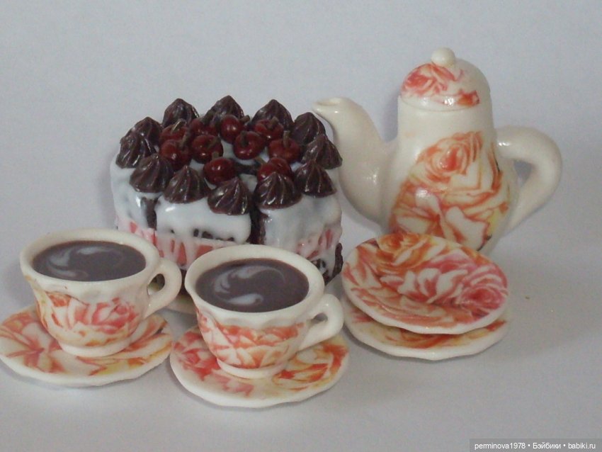 Чайные сервизы для кукол | Бэйбики Чайные сервизы для кукол — Кукольная миниатюра своими руками: еда