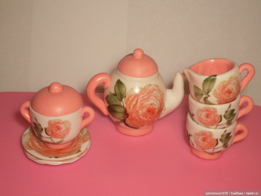 Чайные сервизы для кукол | Бэйбики Чайные сервизы для кукол — Кукольная миниатюра своими руками: еда