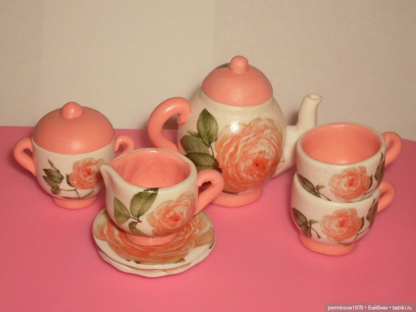 Чайные сервизы для кукол | Бэйбики Чайные сервизы для кукол — Кукольная миниатюра своими руками: еда