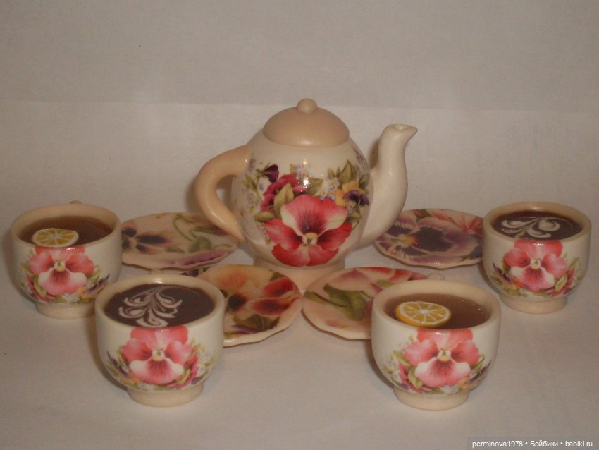 Чайные сервизы для кукол | Бэйбики Чайные сервизы для кукол — Кукольная миниатюра своими руками: еда