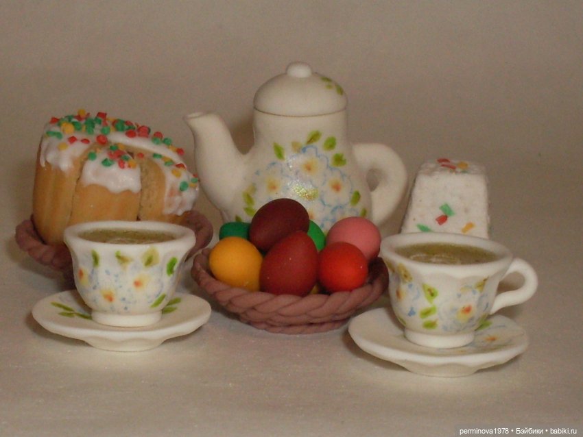 Чайные сервизы для кукол | Бэйбики Чайные сервизы для кукол — Кукольная миниатюра своими руками: еда