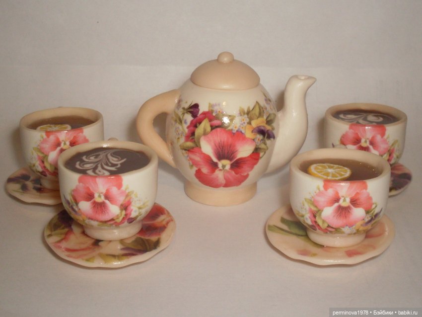 Чайные сервизы для кукол | Бэйбики Чайные сервизы для кукол — Кукольная миниатюра своими руками: еда