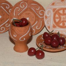 Керамическая посуда для кукол