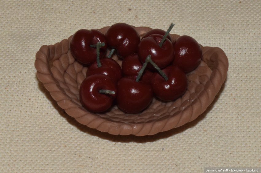 Фрукты и сдоба для кукол — Кукольная миниатюра своими руками: еда