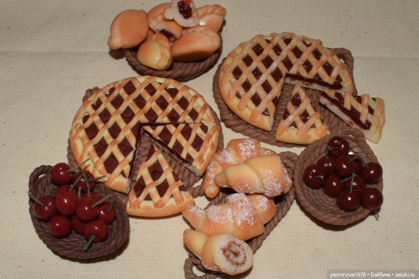 Фрукты и сдоба для кукол — Кукольная миниатюра своими руками: еда