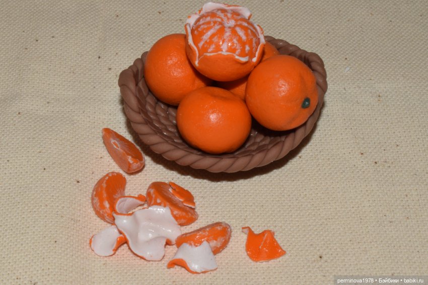 Фрукты и сдоба для кукол — Кукольная миниатюра своими руками: еда (фото 9)