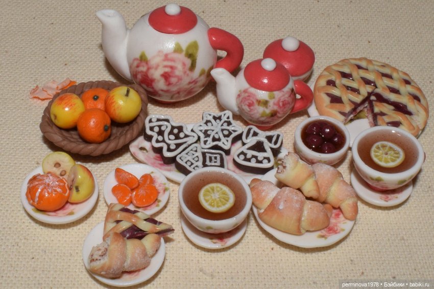 Кулинарная миниатюра для дома мечты