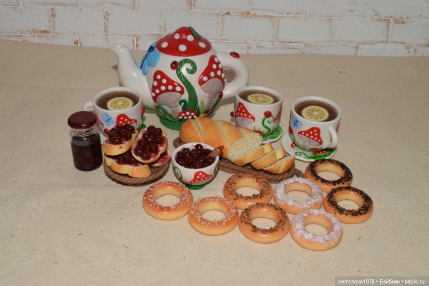 Чаепитие для Вихтелей — Кукольная миниатюра своими руками: еда (фото 10)