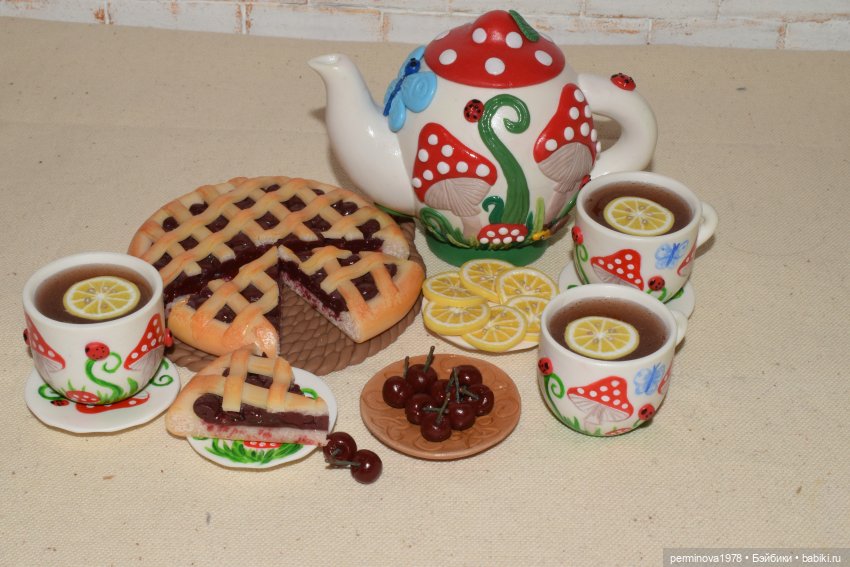 Чаепитие для Вихтелей — Кукольная миниатюра своими руками: еда (фото 2)