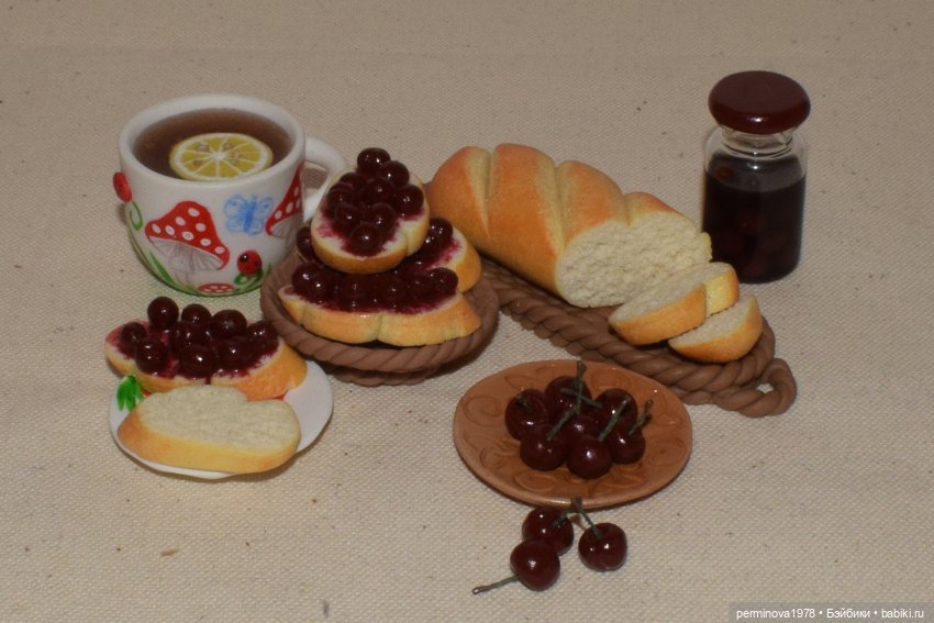 Чаепитие для Вихтелей — Кукольная миниатюра своими руками: еда (фото 7)