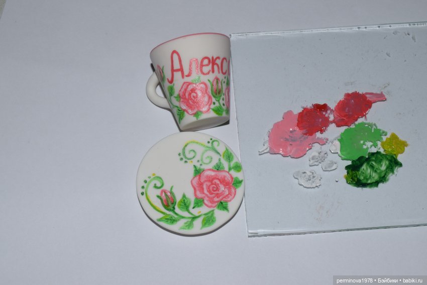 М.К. Именная кружка для куклы | Бэйбики М.К. Именная кружка для куклы