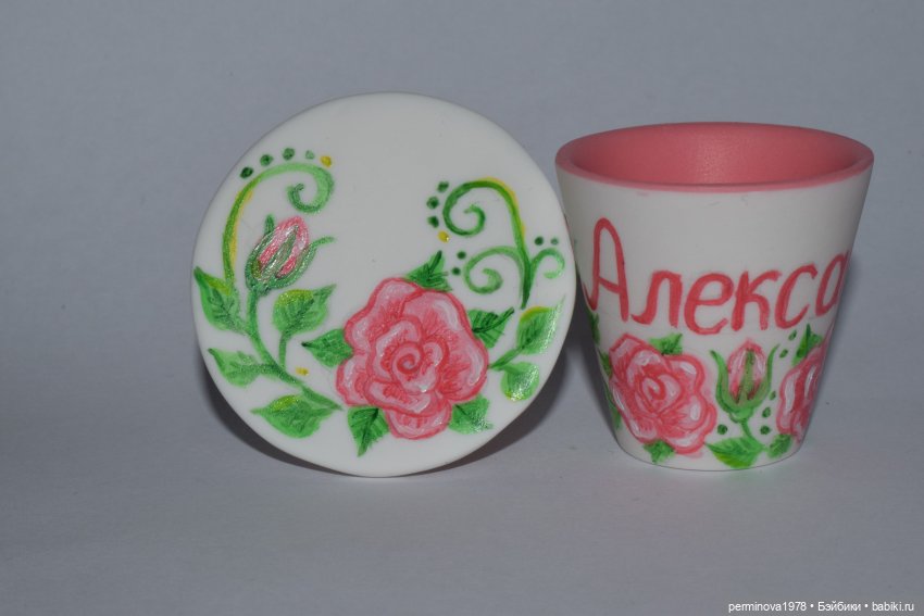 М.К. Именная кружка для куклы | Бэйбики М.К. Именная кружка для куклы