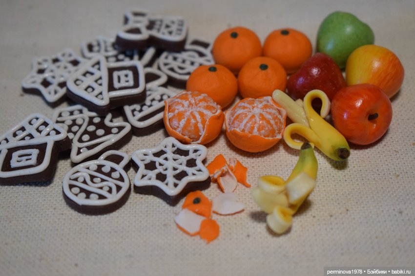 "Праздничный стол" кукольная миниатюра